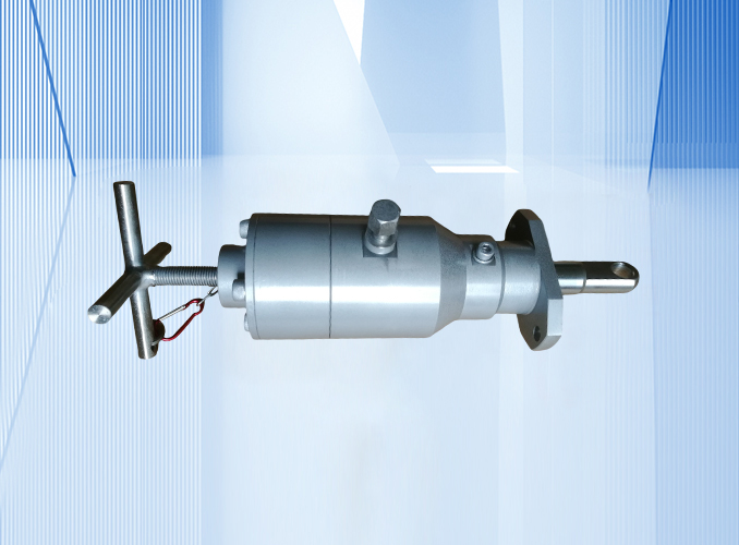 Hydraulic unhooking cylinder